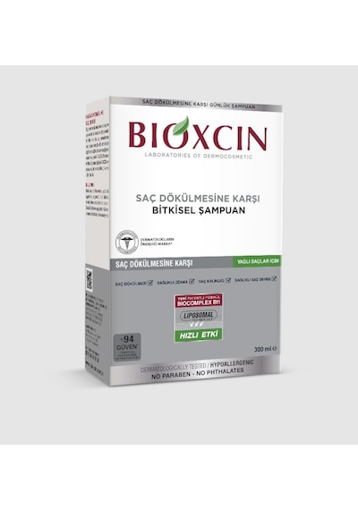 Bioxcin Yağlı Saçlar için Şampuan 300 ML