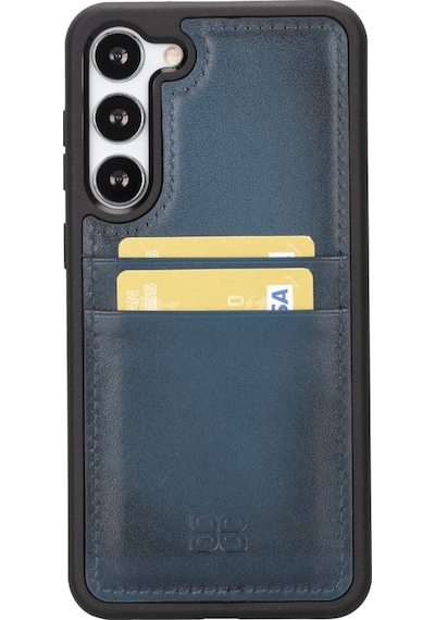 Bouletta Samsung Galaxy S23 Uyumlu Deri Arka Kapak FXCP BRN4EF