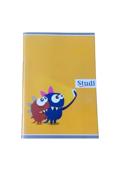 Pp Kapak A5 80 Yaprak Baskılı Kareli Defter 2 Adet