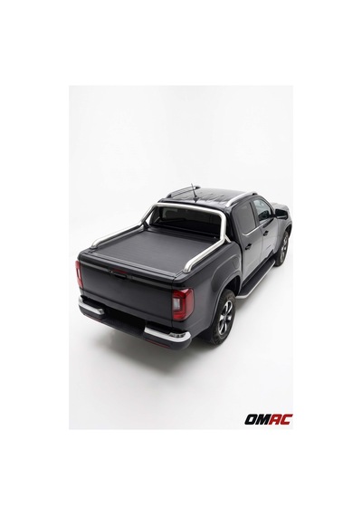 Volkswagen Amarok 2022-2027 Uyumlu Araca Özel Omback Sürgülü Bagaj Kapama Siyah