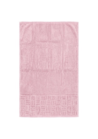 El Yüz Havlusu 50x90 Cm Kısmi Kadife Terra Collection Pembe