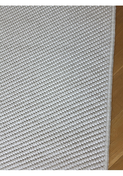 Elvey Home Lara Krem Sisal İskandinav Extra Yumuşak Özel Kesim Kolay Temizlenen Salon Koridor Mutfak Halısı 02-krem