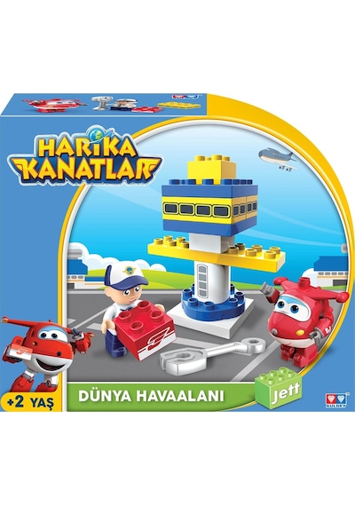 Harika Kanatlar 15 Parça Blok Jett'In  Havaalanı