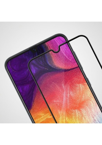 Samsung Uyumlu Galaxy A70 Tam Kaplayan 5D Kırılmaz Cam Ekran Koruyucu