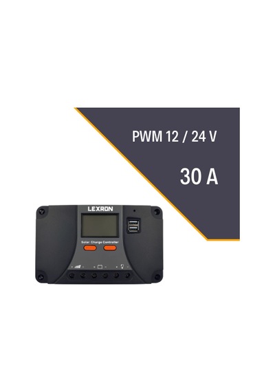 Lexron 30a Pwm Şarj Kontrol Cihazı