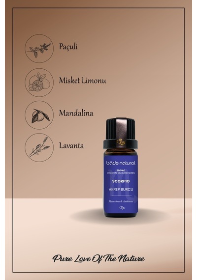 Bade Natural Akrep Burcu Aromaterapi Karışımı 10 ML
