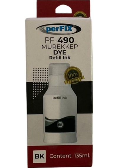 Perfıx Canon Pf Cgı-490bk - Siyah 790 - 190 - Dye Şişeli Mürekkep 13