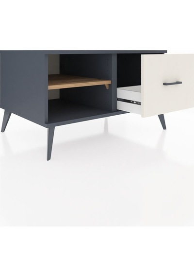 Kronos Şifonyer Tek Raflı Tek Çekmeceli 88x59x48 Antrasit-çam/aytaşı Çam/aytaşı Kronos Şifonyer Tek Raflı Tek Çekmeceli 88x59x48 Antrasit-çam/aytaşı Çam/aytaşı