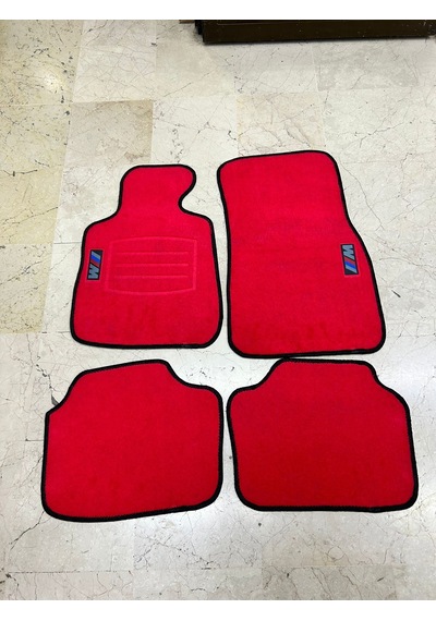 Bmw E30 E36 E46 E90 E92 F30 G20 Kırmızı Halı Paspas Takımı