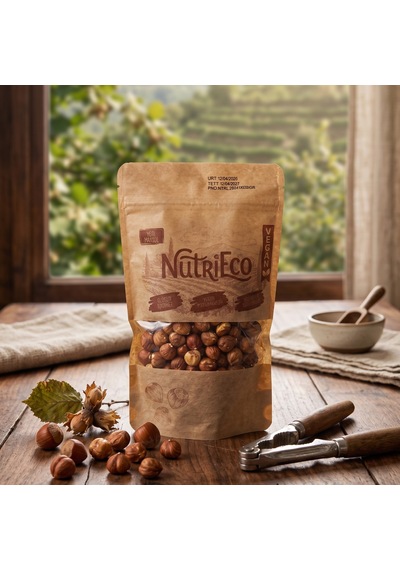 Nutrieco Çiğ İç Fındık 1. Sınıf Naturel 13-15 Mm İri Boy Yeni Hasat 1000gr 1 KG
