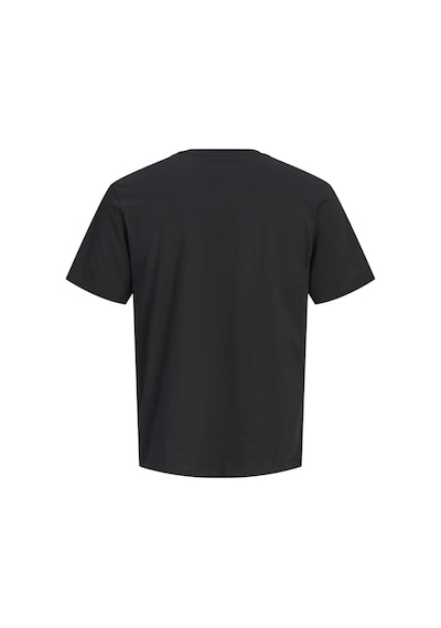 Jack & Jones Jack Jones Premium Yazı Baskılı Erkek Tişört 12298018 Siyah