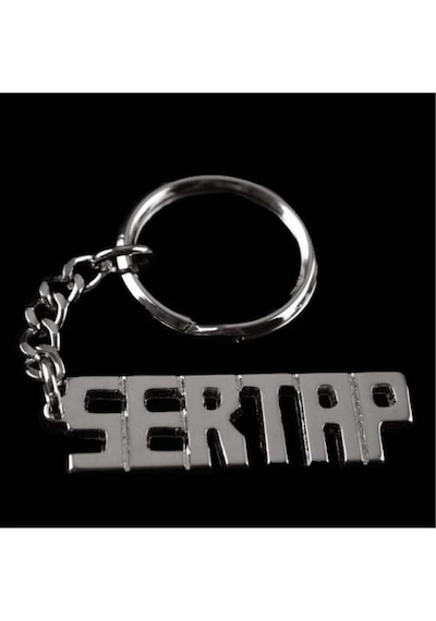 Sertap - 75 - - Nazblsmm - İsimli Anahtarlık Çok Renkli