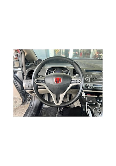 Honda Civic Ies Makyajlı-fd6-fb7 F Uyumlu 2006-2012/ 2012-2016 Kırmızı Direksiyon Logosu 5x4 Cm