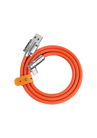 Usb'den Type-c'ye 180 Döner Hızlı Şarj Kablosu 120w 1m