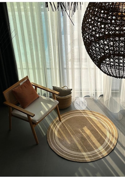 Home Turko Jüt Kilim, Paspas, Mutfak Halısı, Banyo Paspası, Kilim, Halı, Oturma Odası Halısı, Balkon Paspası 90 Diğer