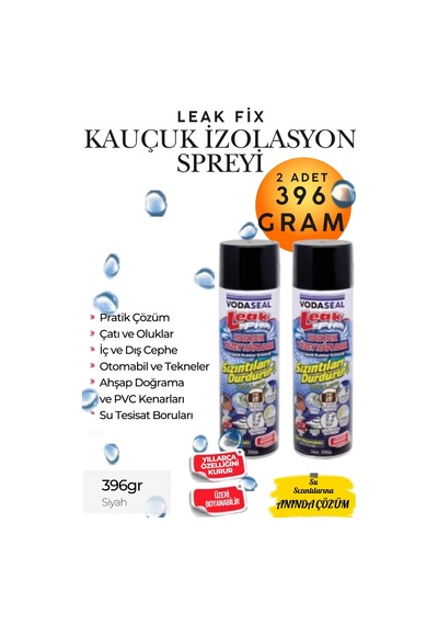 2 Adet 396 Gr Siyah Su Yalıtım Sızdırmaz Geçirmez İzolasyon Kauçuk Spreyi Çatı Oluk, Banyo, Boru, Teras Ve Duvar Sızıntı Önleyici Kaplama Sprey Çatlak Kapatıcı Nem, Rutubet Ve Su Kaçağı Tamir Sıvısı Siyah 0,8 L 2 Adet 396 Gr Siyah Su Yalıtım Sızdırmaz Geçirmez İzolasyon Kauçuk Spreyi Çatı Oluk, Banyo, Boru, Teras Ve Duvar Sızıntı Önleyici Kaplama Sprey Çatlak Kapatıcı Nem, Rutubet Ve Su Kaçağı Tamir Sıvısı Siyah 0,8 L