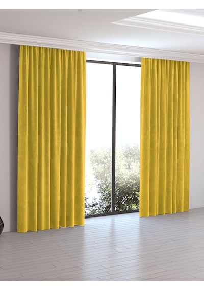 Home Daily Series Güneş Sarısı Ada Fon Perde Güneş Sarısı