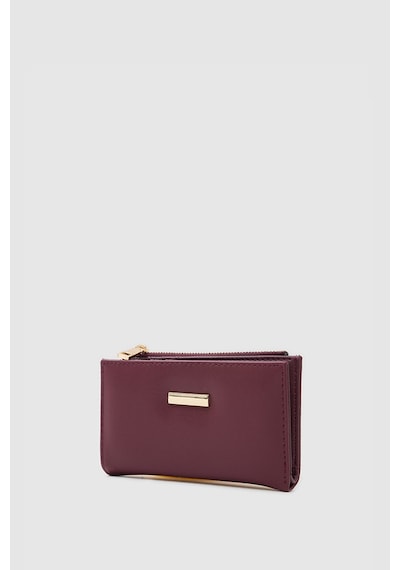 Shule Bags Aster Yumuşak Dokulu Kadın Cüzdan Bordo