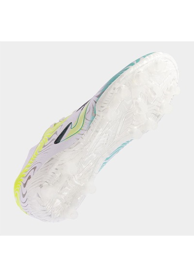 Joma Evolutıon Cup 2402 Whıte Yellow Krampon Ve Halı Saha Ayakkabısı Beyaz