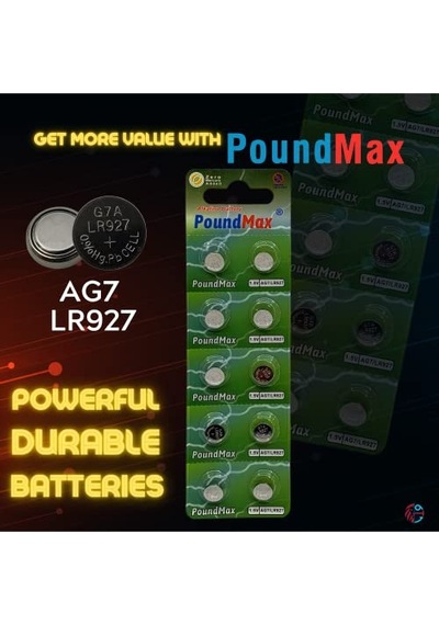 Ayrex Ag7 Lr57 Lr927 395 1 5v Alkalin Pil Düğme Hücreleri Sr927 Sr927w Saat Oyuncakları Küçük Elektronik Cihazlar
