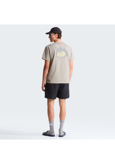 The North Face M Van Lıfe Relaxed Short Sleeve Tee-grap Erkek Tişört Nf0a8gqn2mb1 Gri