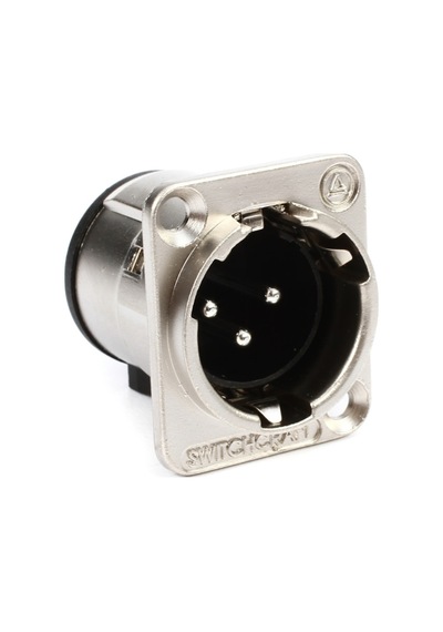 Switchcraft E3msc Xlr Erkek 3pin Metal Şase Tipi Konnektör 10'lu