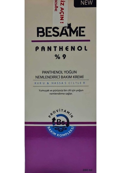 Besame Panthenol Yoğun Nemlendirici Bakım Kremi 200 Ml 21180347