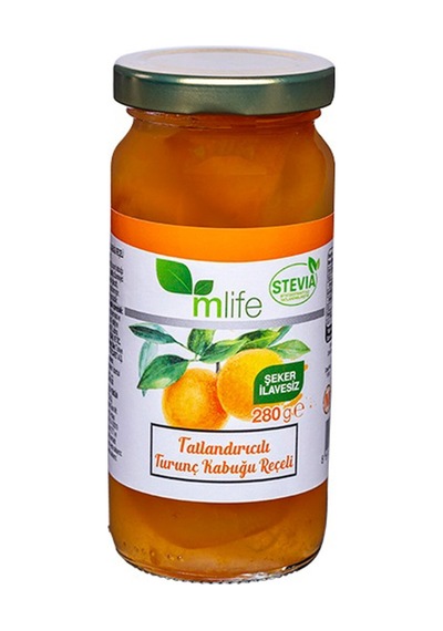 Mlıfe Tatlandırıcılı Turunç Kabuğu Reçeli 280 G - 7 Adet Tarı