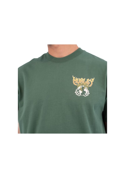 Hurley Hurley Fire Erkek Tişört Jun Yeşil