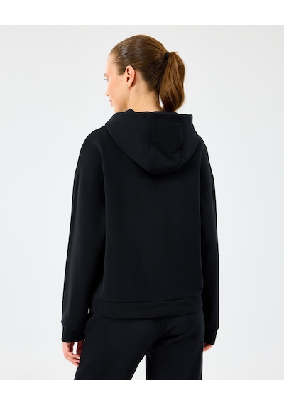 Skechers W Essential Hoodie Sweatshirt Kadın Siyah Sweatshirt S2610013-3817 Siyah