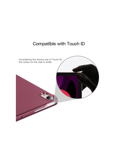 Apple Uyumlu iPad Air 4/5. Nesil 10.9" Kılıf Pu Deri Smart Standlı Case 10.nesil Değildir Kılıf