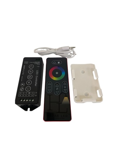 12-24 Volt 18 Amper Rgbw Touch Dokunmatik Led Kontrol Cihazı Ses Ve Müzik Kumandası