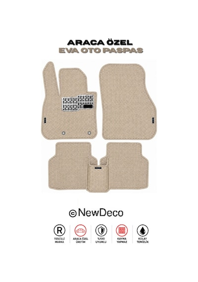 Volvo V40 Hatcback 2012-2019 Yeni Nesil Hücreli Eva Paspas Takımı Bb