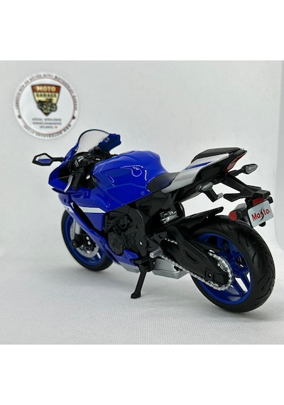 Yamaha Yzf-r1 1:12 Ölçek Diecast Model Motosiklet Lacivert