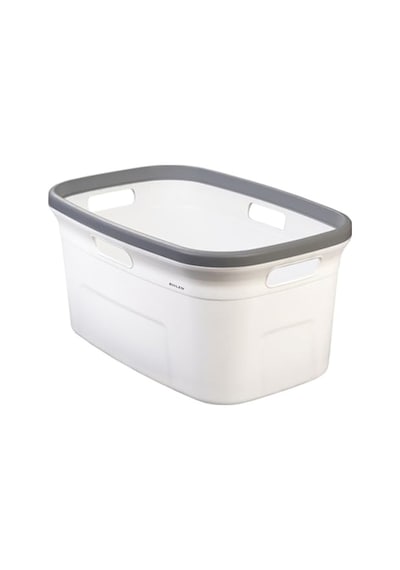 Taraftan Tutulabilen Çamaşır Sepeti - 20 Litre Çamaşır Selesi - Kirli Çamaşır Sepeti - Pp Genel