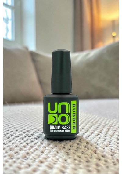 Uno Rubber Base Coat 15ml Protez Tırnak Jeli Baz Kat Rubber Base Gel Rubber Base