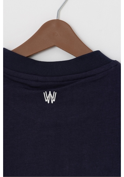 Wild Wood Garment Wild Wood "the One" Baskılı Premium Oversize T-shirt Lacivert