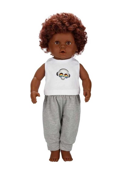 Dollz'n More Dada Kıvırcık Saçlı Bebek 60 Cm