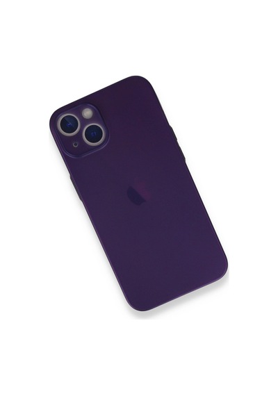 Apple iPhone Uyumlu 14 Plus Kılıf Pp Ultra İnce Kapak - 7a71d mor