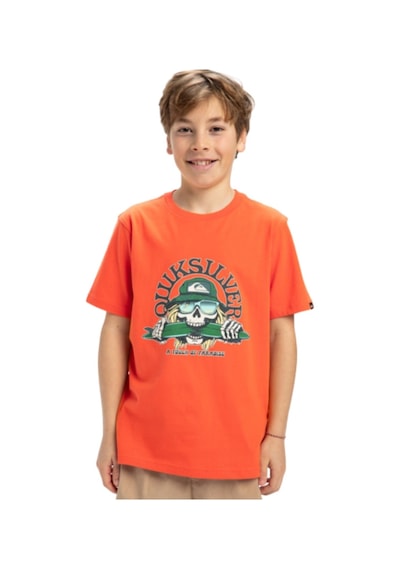 Quiksilver Quıksılver Ev Skull Feast Ss Yth Tgrl Mercan