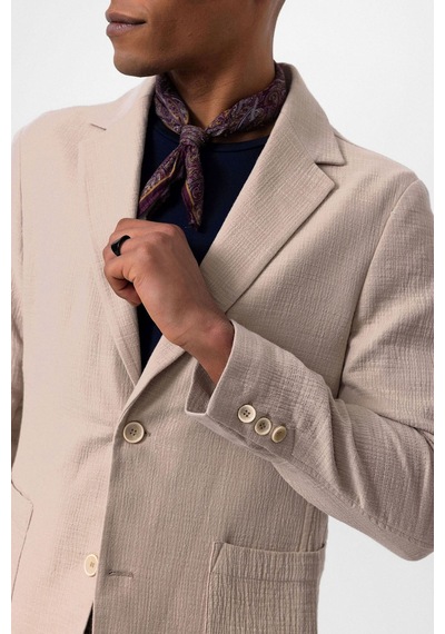 Antioch Astarsız Torba Cepli Erkek Blazer Ceket Bej