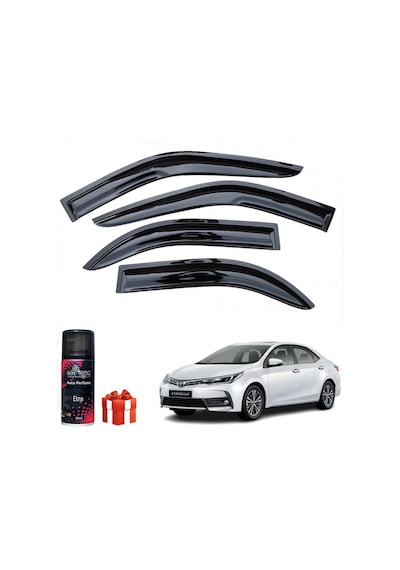 Corolla Uyumlu Sedan Mügen Cam Rüzgarlığı 2019 Sonrası 4 Lü Takım+koku