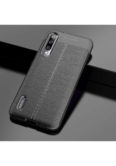 Xiaomi Mi A3 Kilif Esnek Deri Görünümlü Tam Korumali Niss Silikon 409288423