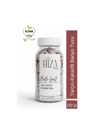 Doğal Yağ İçerikli Tarçın Karanfil Banyo Tuzu 150 Gr 150 Gr Diğer
