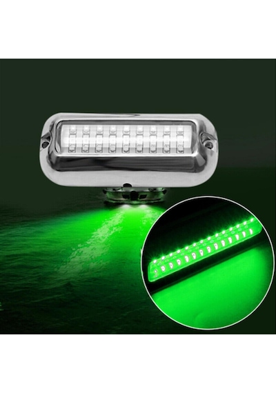 Su Altı Lambası 27 Led'Li Yeşil 12-24V Yeşil