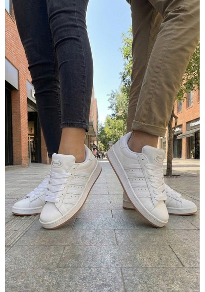 Twigs Cmps Unisex Bağcıklı Ortopedik Spor Sneaker Ayakkabı Beyaz