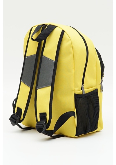 Bags Prime Sarı Çok Bölmeli Günlük Okul Sırt Çantası Yan File Cepli Unisex - Sarı