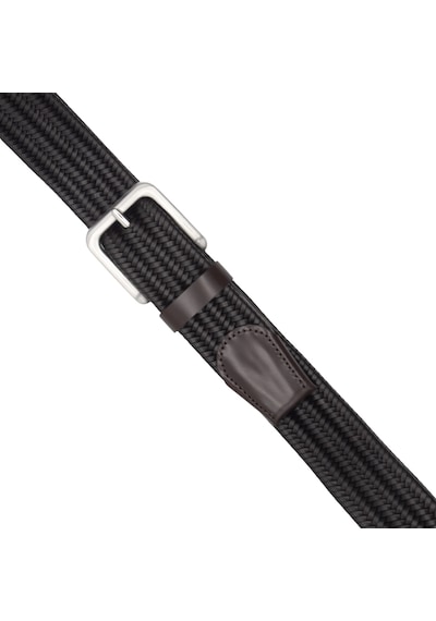 Pierre Cardin Premium Örgü Deri Kemer En 3,5 Cm Pc-1712 Kahverengi