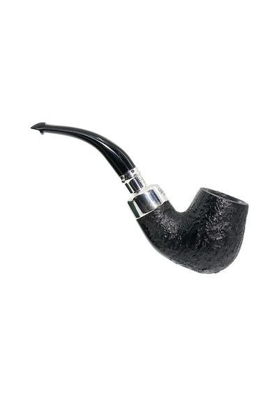 Peterson System Spigot Sandblasted 307 9mm. Filtreli Vulcanite Saplı Pipo 205887