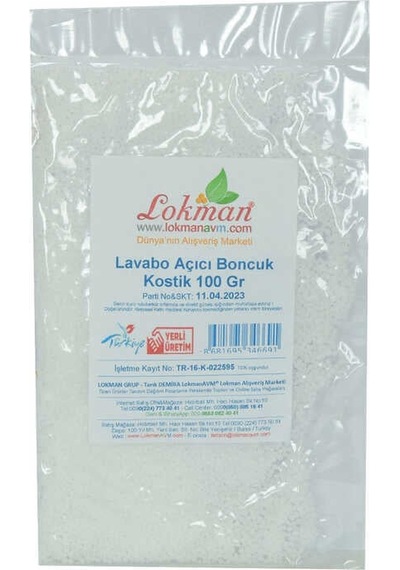 Labo Açıcı Boncuk Kostik 100 Gr Paket Renkli